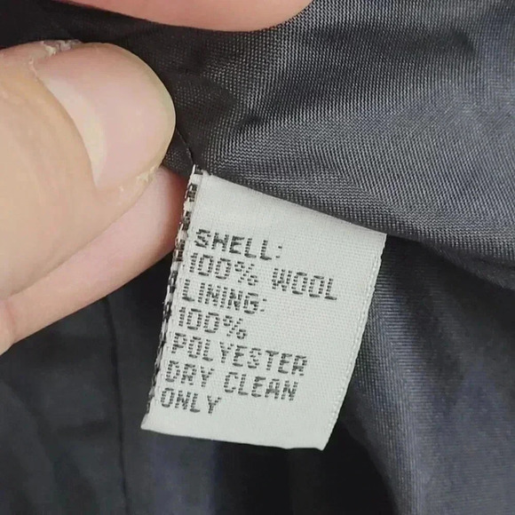 Talbots Womens Wool Blazer Jacket Black Size 16 5CT - Picture 5 of 8